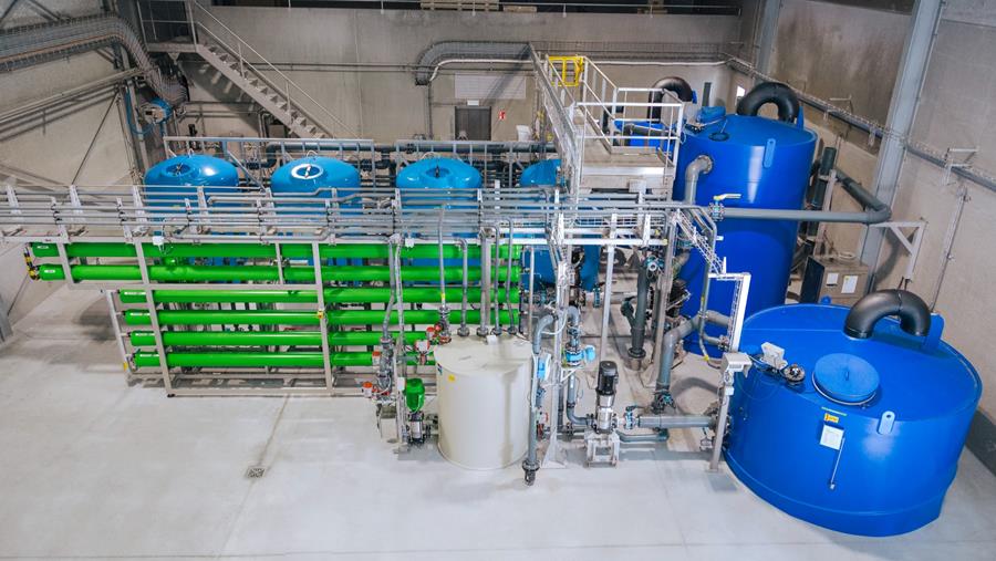 Veos transforme le sang en eau potable grâce à une nouvelle station d'épuration