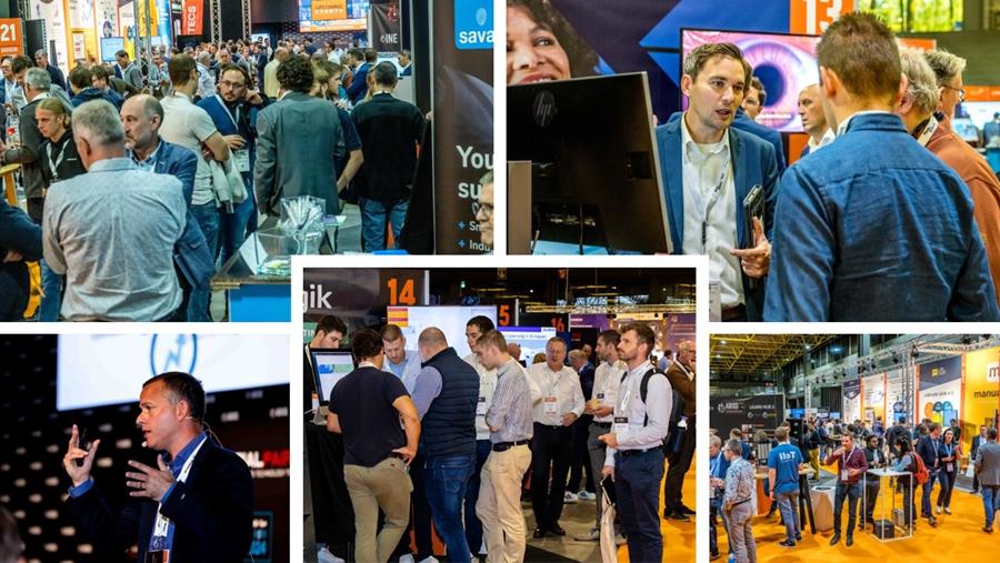 De mix van gedemonstreerde technologie, platformen en oplossingen van ruim 90 techpartners