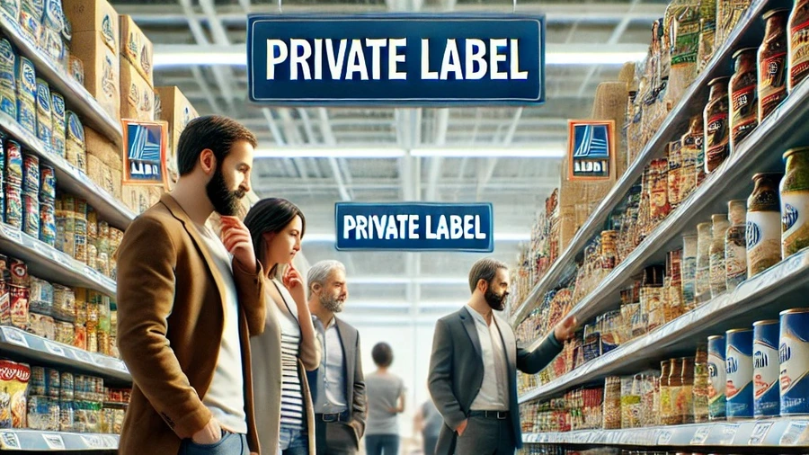 Private label biedt de producent uitzonderlijke kansen