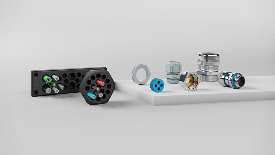 SKINTOP® kabelwartels: kabel invoeren, aandraaien en klaar