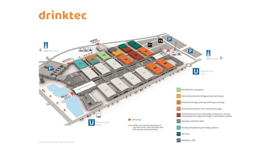 Il y a beaucoup à découvrir pendant le salon drinktec