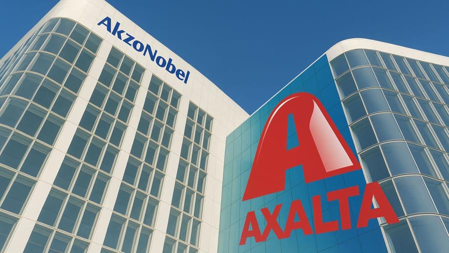 AkzoNobel et Axalta créent un nouveau leader mondial des revêtements