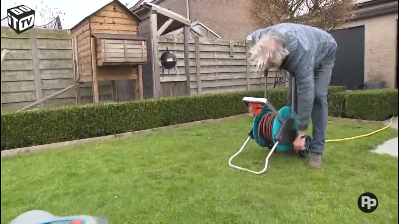 Travailler confortablement dans le jardin